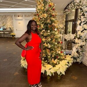 Verona Oversized Bow Dress